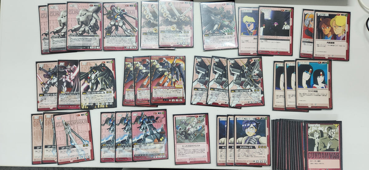 ガンダムウォー】-2019- 赤黒紫00ライザーで優勝! 強力パワー