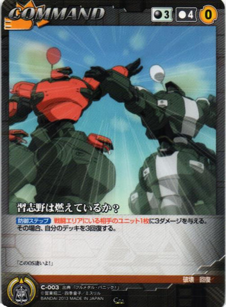 習志野は燃えているか？ C-003