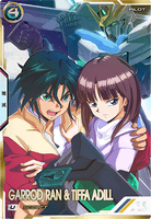 ガロード・ラン＆ティファ・アディール【UTB01-024/シークレット】