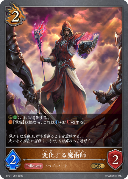 変化する魔術師