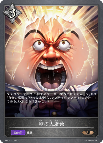 卵の大爆発