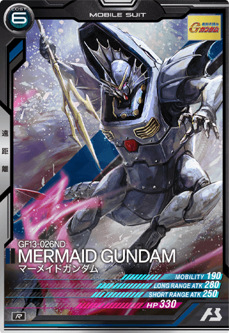 マーメイドガンダム【LX02-026/R】 – 猫のレトロTCGストア - ガンダム マーメイドガンダム【LX02-026/R】 – 猫のレトロTCGストア - ガンダム